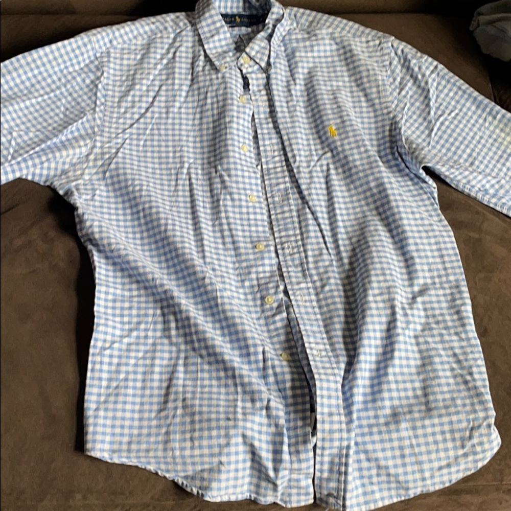 Long sleeve polo shirt